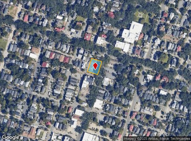  2115 Bull St, Savannah, GA Parcel Map