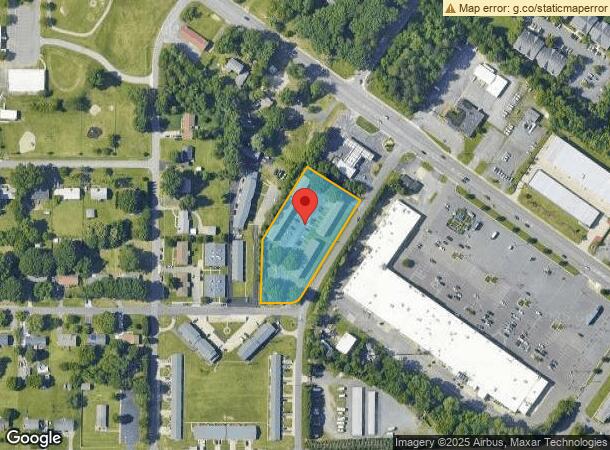  3844 Wabash Blvd, Winston Salem, NC Parcel Map