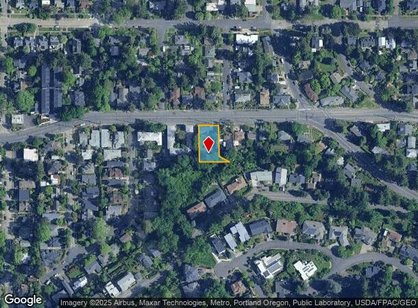  6640 E Burnside St, Portland, OR Parcel Map