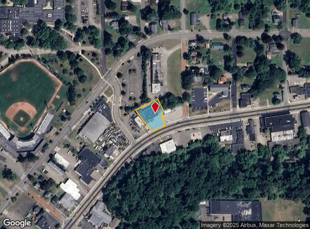  1255 E 2Nd St, Jamestown, NY Parcel Map