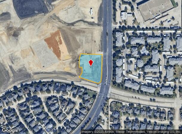  Ridgeview Dr, Plano, TX Parcel Map