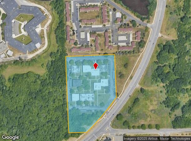  1675 N Perry St, Pontiac, MI Parcel Map