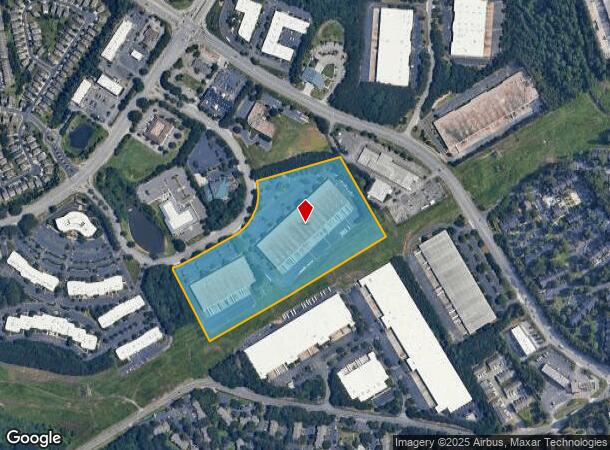 1700 Executive Dr, Duluth, GA Parcel Map