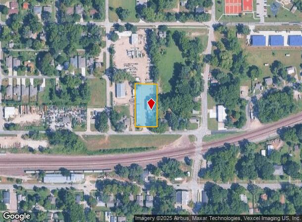 615 Maple St, Lawrence, KS Parcel Map