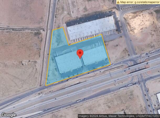  543 S Americas Ave, El Paso, TX Parcel Map