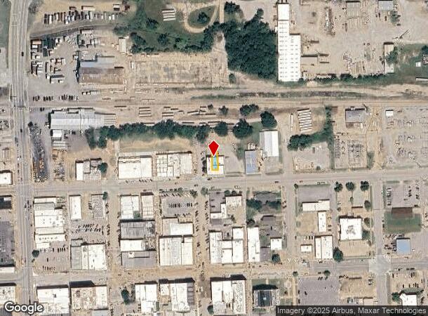 201 E Hobson Ave, Sapulpa, OK Parcel Map