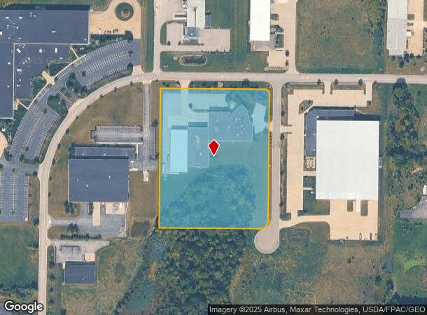  2020 Vision Ln, Cuyahoga Falls, OH Parcel Map