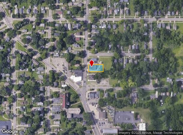 1011 Lansing Ave, Jackson, MI Parcel Map