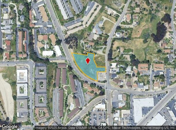 Canyon Dr, Oceanside, CA Parcel Map