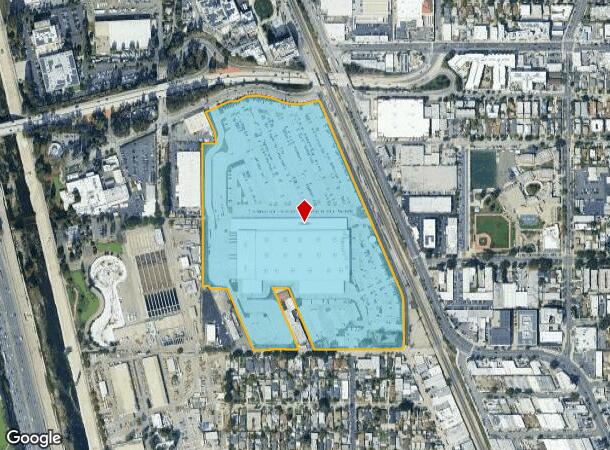  4544 Colorado Blvd, Los Angeles, CA Parcel Map