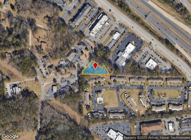  121 N Crest Blvd, Macon, GA Parcel Map