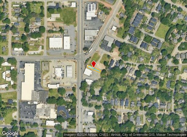  12 Rutherford Rd, Greenville, SC Parcel Map