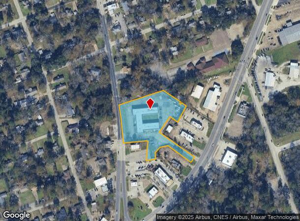 1110 S Timberland Dr, Lufkin, TX Parcel Map