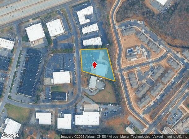 2311 Executive St, Charlotte, NC Parcel Map