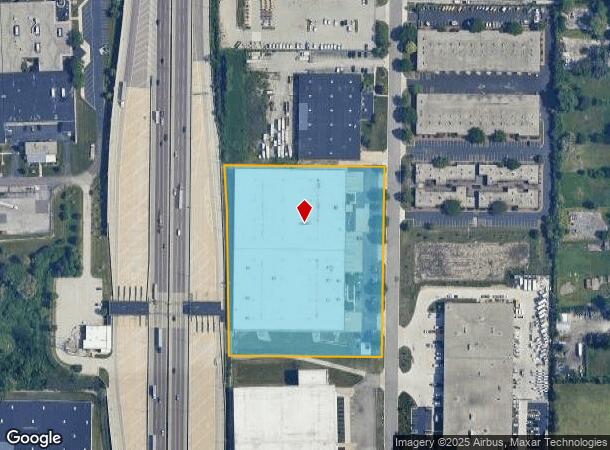 200 S Mitchell Ct, Addison, IL Parcel Map