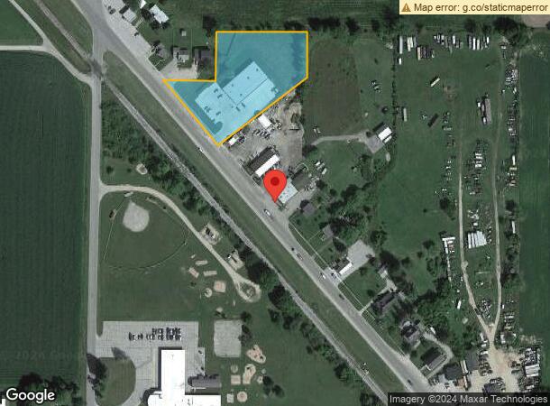  424 Saginaw St, Sterling, MI Parcel Map