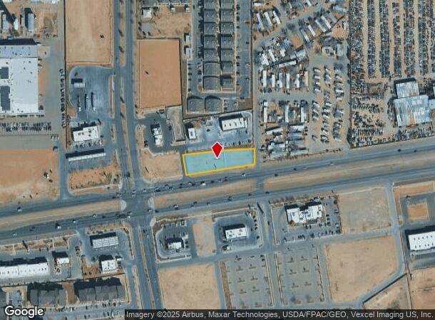 12701 Montana Ave, El Paso, TX Parcel Map