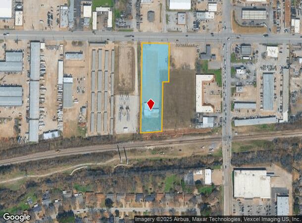  2532 W Division St, Arlington, TX Parcel Map