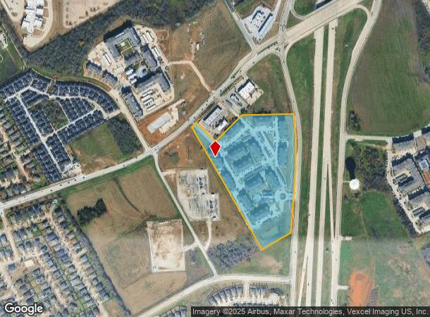  8150 S Watson Rd, Arlington, TX Parcel Map