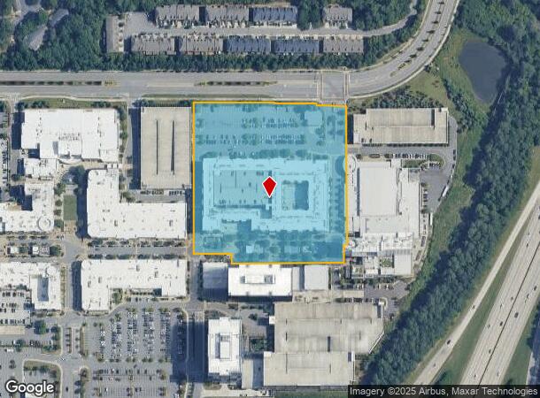  7000 Westside Pkwy, Alpharetta, GA Parcel Map