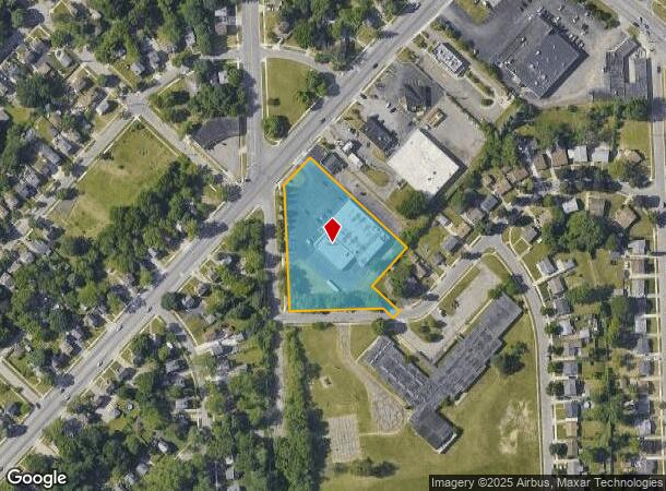 746 N Perry St, Pontiac, MI Parcel Map