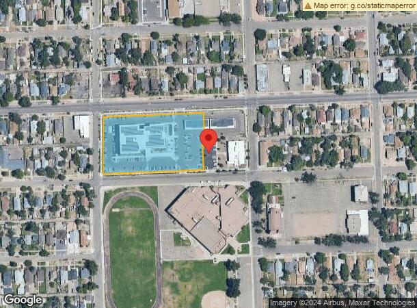  1301 E 7Th St, Pueblo, CO Parcel Map