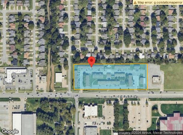  1000 W Kenosha St, Broken Arrow, OK Parcel Map