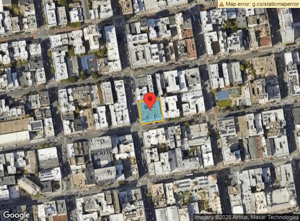  380 Eddy St, San Francisco, CA Parcel Map