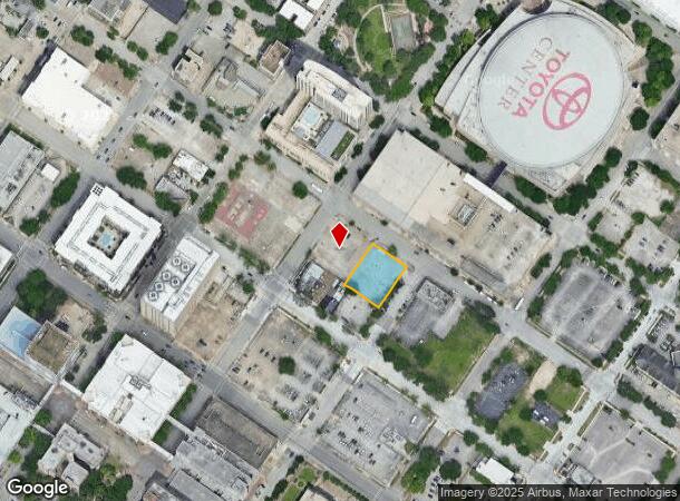  1502 Leeland St, Houston, TX Parcel Map