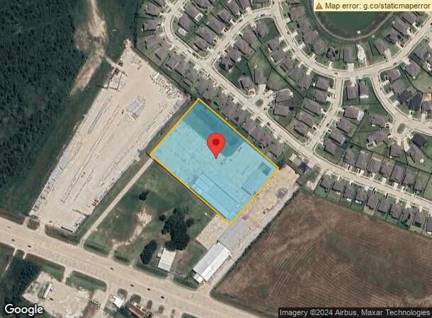  23147 W Highway 6, Alvin, TX Parcel Map