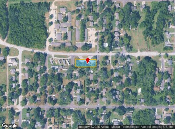 610 W 10Th St, Eudora, KS Parcel Map