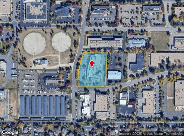  8392 S Continental Divide Rd, Littleton, CO Parcel Map
