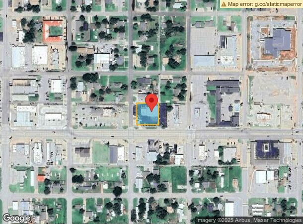  403 E Main St, Weatherford, OK Parcel Map