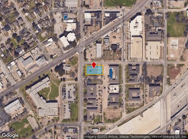  202 S Marsalis Ave, Dallas, TX Parcel Map