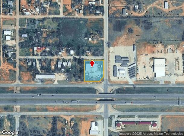  1702 W Overland Trl, Abilene, TX Parcel Map