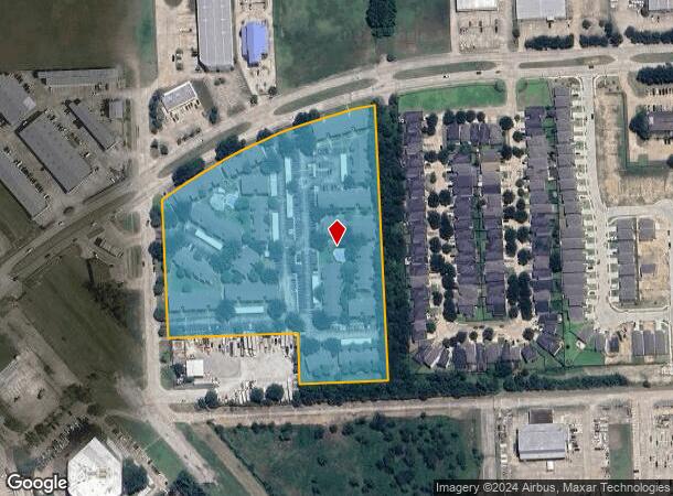  11710 Fuqua St, Houston, TX Parcel Map