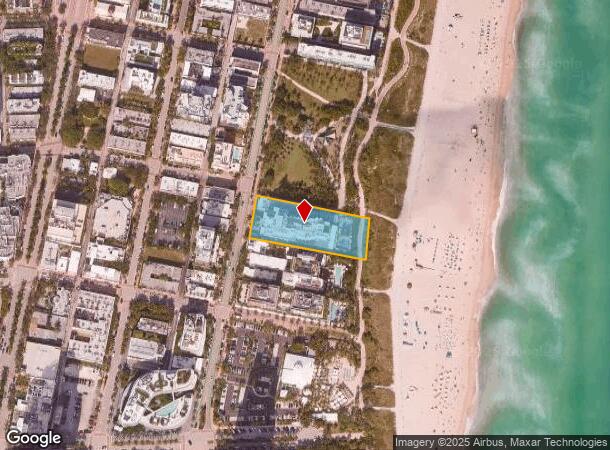  161 Ocean Dr, Miami Beach, FL Parcel Map