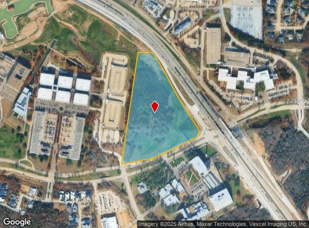1300 Solana Blvd, Roanoke, TX Parcel Map