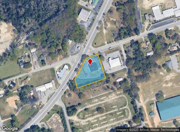 801 Main St, West Columbia, SC Parcel Map