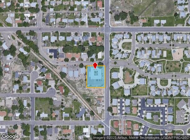  1074 Cedar Way, Fruita, CO Parcel Map