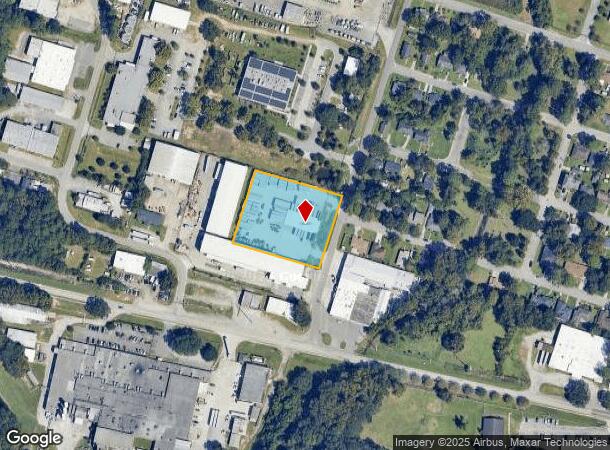  3501 Edwin Ave, Savannah, GA Parcel Map