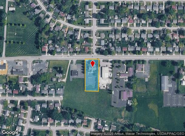 1755 W 2Nd St, Xenia, OH Parcel Map