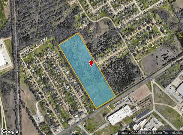  E Crest Dr, Waco, TX Parcel Map