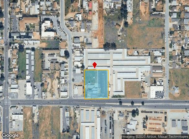 1316 E Sixth St, Beaumont, CA Parcel Map