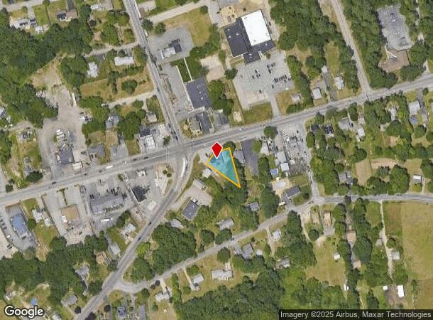  447 Taunton Ave, Seekonk, MA Parcel Map