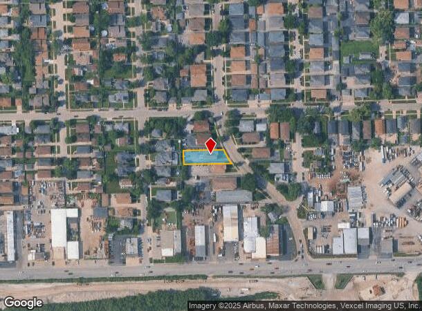  4608 Maple Ave, Brookfield, IL Parcel Map