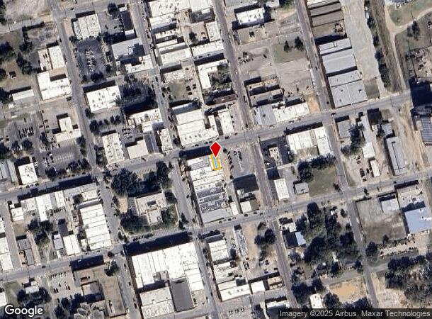 110 E Houston St, Sherman, TX Parcel Map
