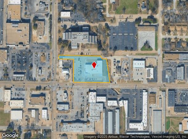  2417 W Park Row Dr, Pantego, TX Parcel Map