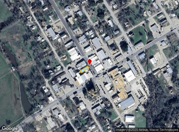  116 N Main, Meridian, TX Parcel Map