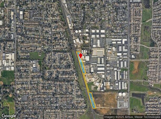Kent St, Elk Grove, CA Parcel Map